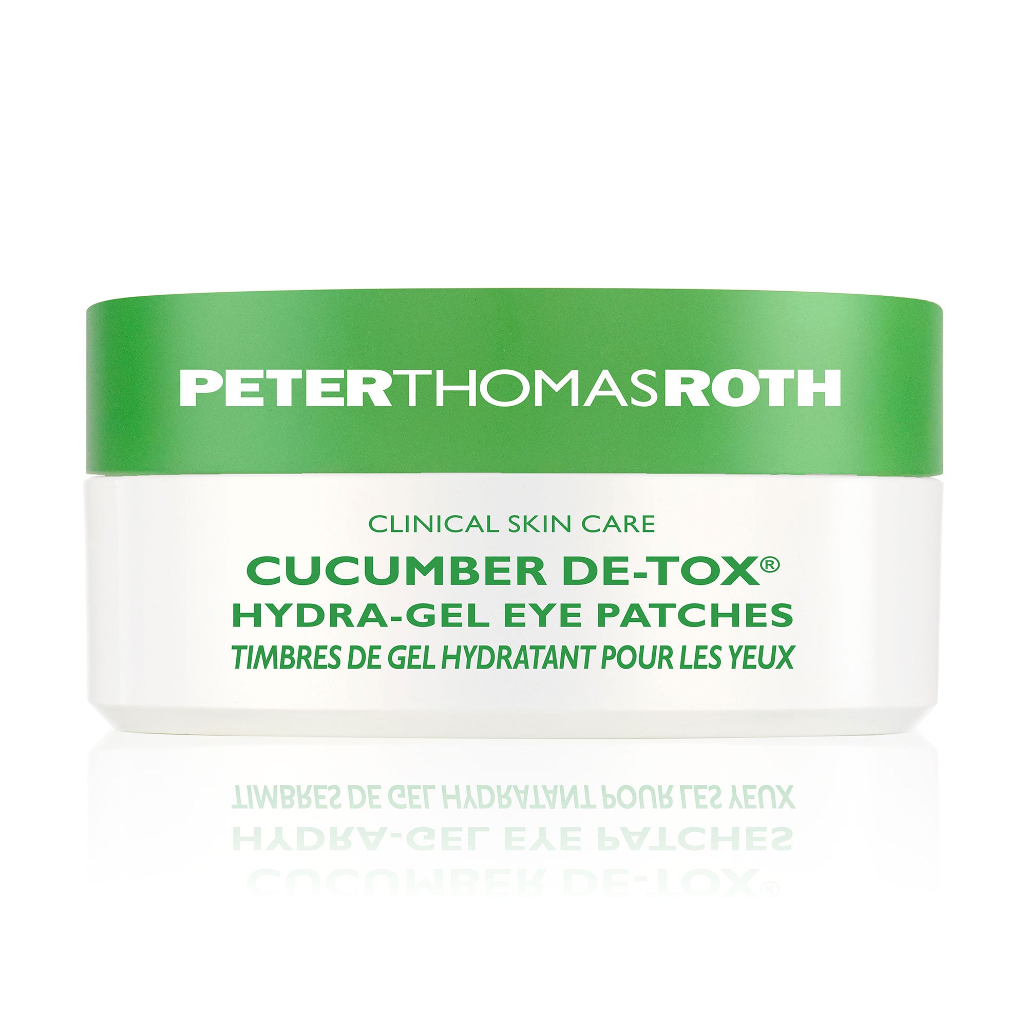 Гідрогелеві патчі для шкіри навколо очей Peter Thomas Roth Cucumber De-Tox Hydra-Gel Eye Patches з екстрактом огірка, 60 шт